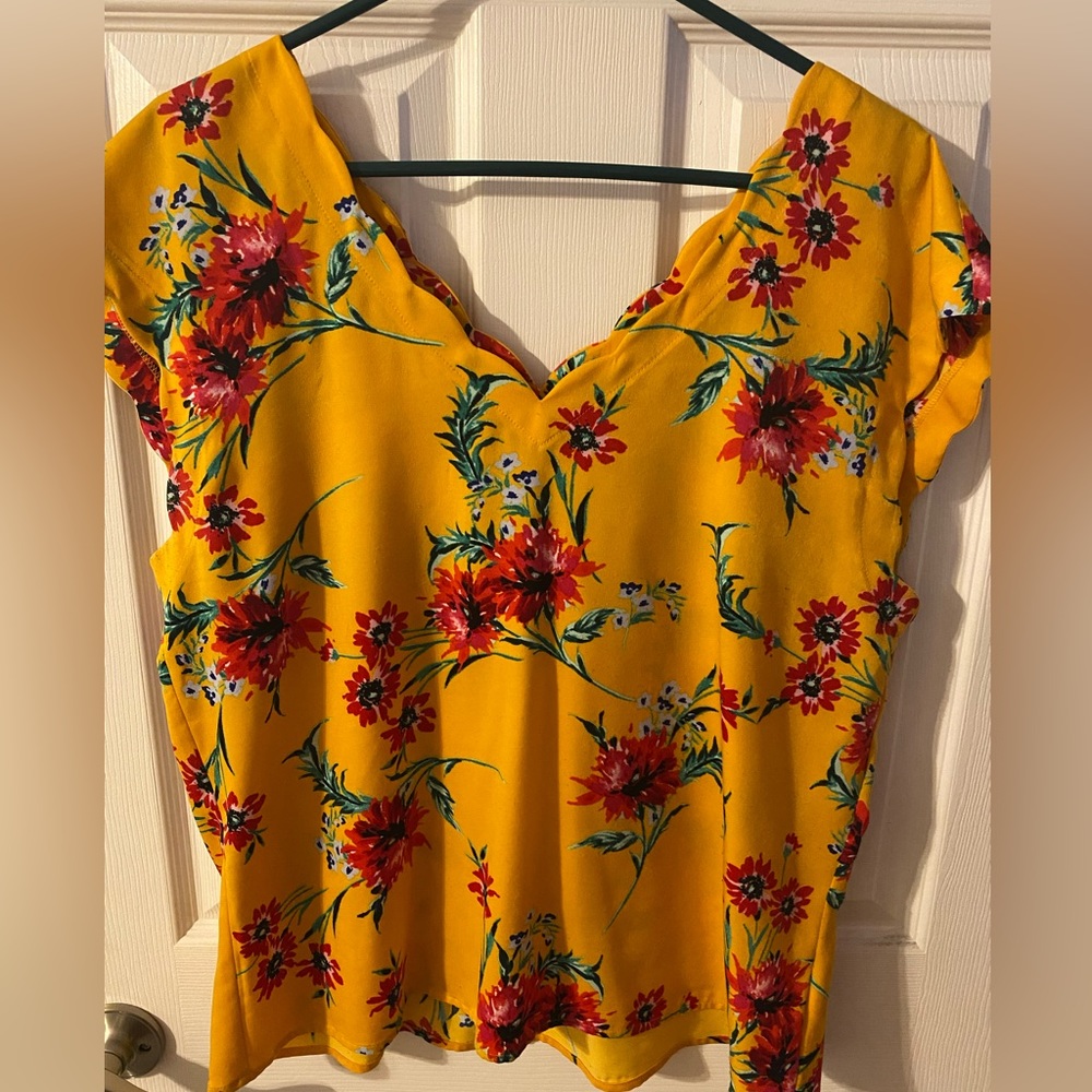 Express Floral Top - Large